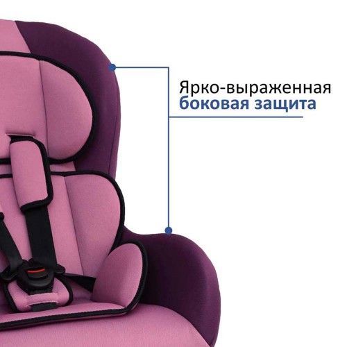 Детское автокресло Siger Nautilus Isofix фиолетовый