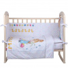 Комплект в кроватку 6 предм. МИШКА С УТОЧКОЙ
