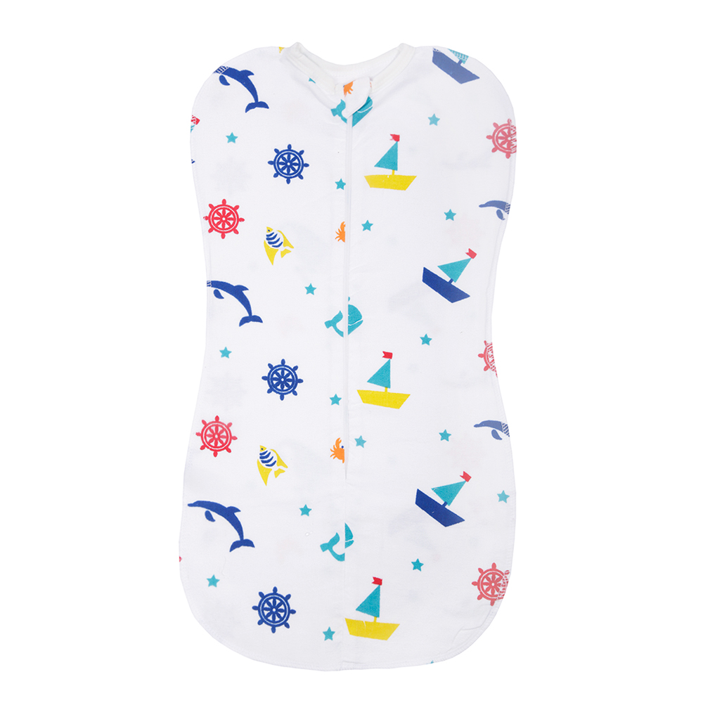 Пеленка-конверт на молнии, фланель