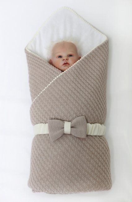 Плед трикотажный с поясом Lappetti