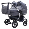 Детская коляска для двойни Bart-Plast Fenix Duo Prime 2 в 1
