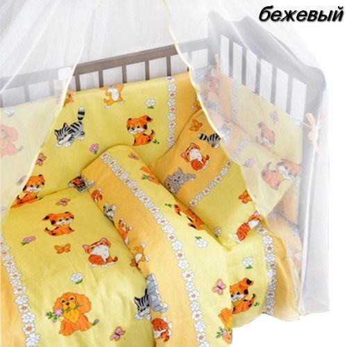 Комплект Alis в кроватку 7 предм. КОТ И ПЕС