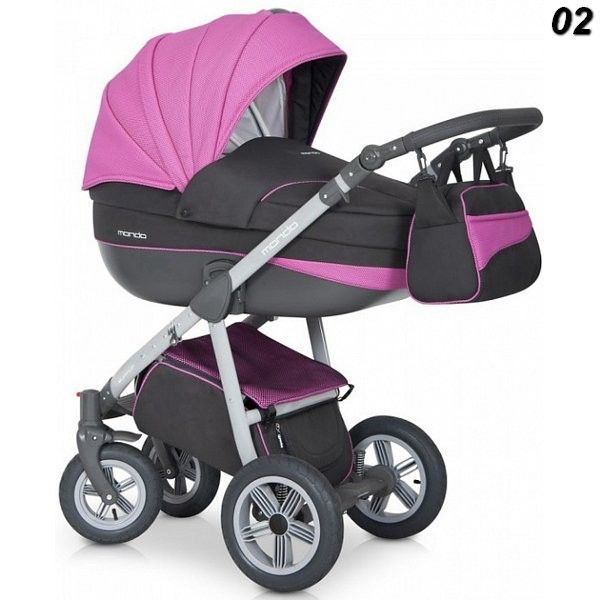 Детская коляска EXPANDER MONDO Grey Line 2 в 1