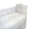 Комплект в кроватку 4 предм. АЖУРНЫЙ