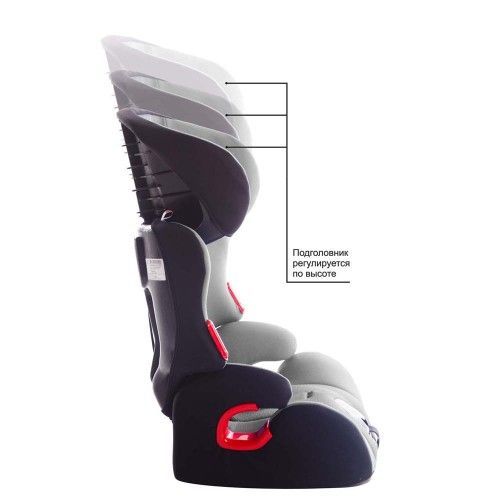 Детское автокресло Siger Космо серый