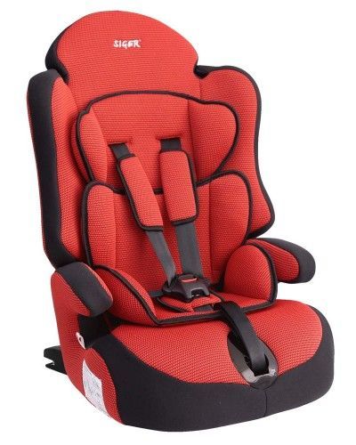 Детское автокресло Siger Прайм-Isofix красный