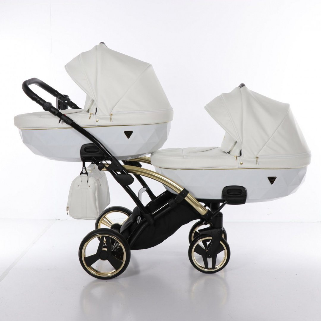 Детская коляска для двойни JUNAMA Individual Duo Slim 2 в 1