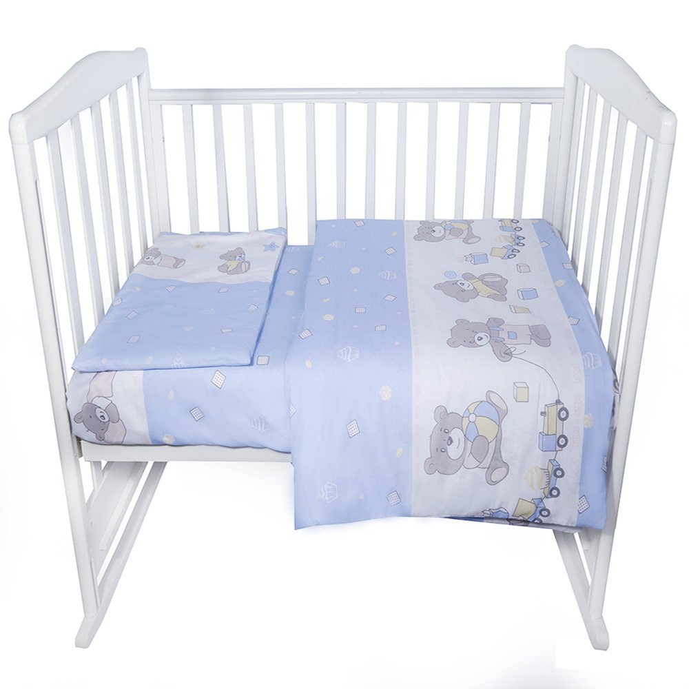 Комплект в кроватку 3 предмета МИШКА