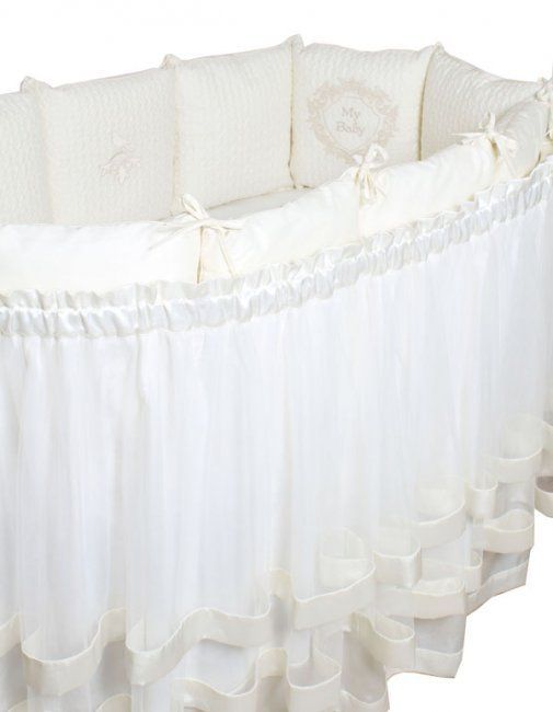 Комплект для круглой (овальной) кроватки Lappetti "Мой малыш"