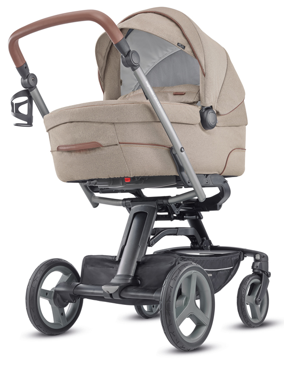 Детская коляска Quad System на шасси Quad Titanium Black 4 в 1