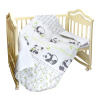 Комплект в кроватку 6 предметов ПАНДЫ