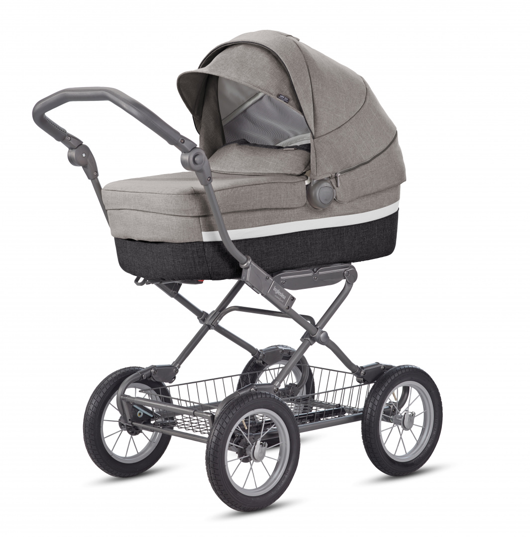 Детская коляска Inglesina Sofia System Duo 2 в 1 на шасси Ergo Bike stone grey