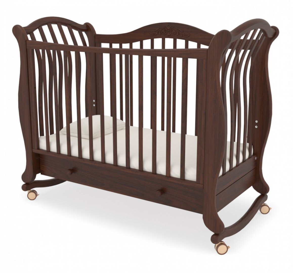 Кровать детская Гандылян Габриэлла люкс колесо - качалка