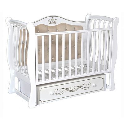 Кровать детская Антел LUIZA-333 с мягкой вставкой