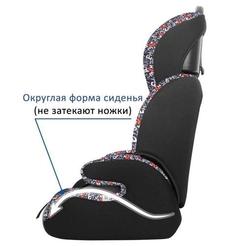 Детское автокресло Siger Стар Art Isofix Алфавит