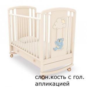 Кровать детская Angela Bella Жаклин мишка на качелях