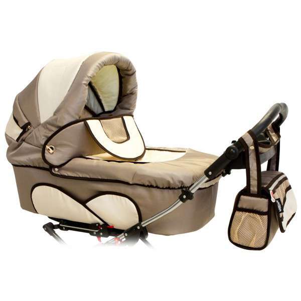 Детская коляска для двойни Reindeer Mega 3 в 1