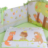 Комплект в кроватку 4 предм. МИХИ ЛИСЫ
