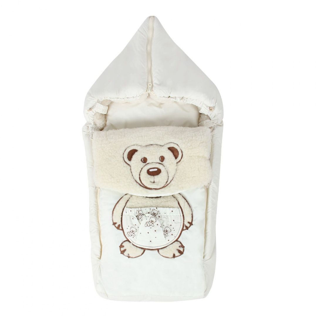 Конверт с капюшоном и подушкой Осьминожка МИШКА В ШТАНИШКАХ