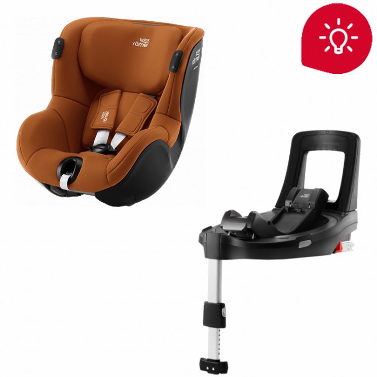 Britax Roemer DUALFIX iSENSE  + база FLEX BASE iSENSE