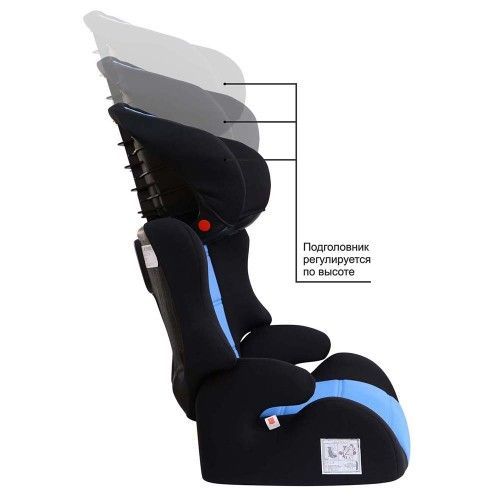 Детское автокресло Siger Смарт голубой