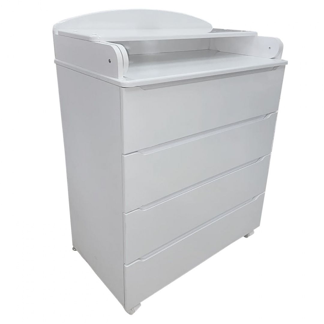 Детский комод Indigo &quot;Style&quot; 804 с широким пеленальным столиком, МДФ