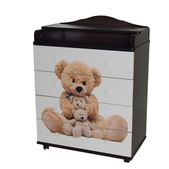 Детский комод Антел Ульяна МИШКА 800/4