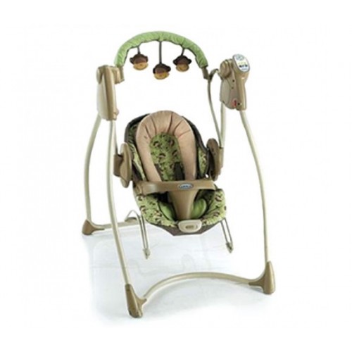 Качели для новорожденного GRACO Duo с адаптером для сети 2 в 1