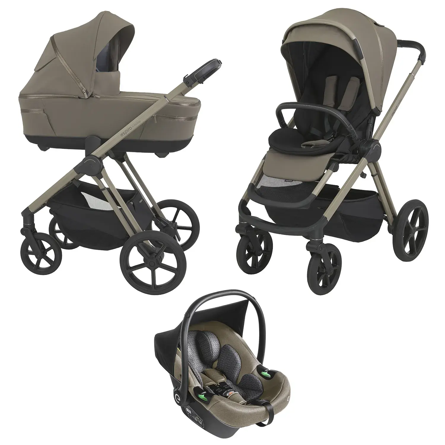 Детская коляска Espiro Miloo 2025 3 в 1