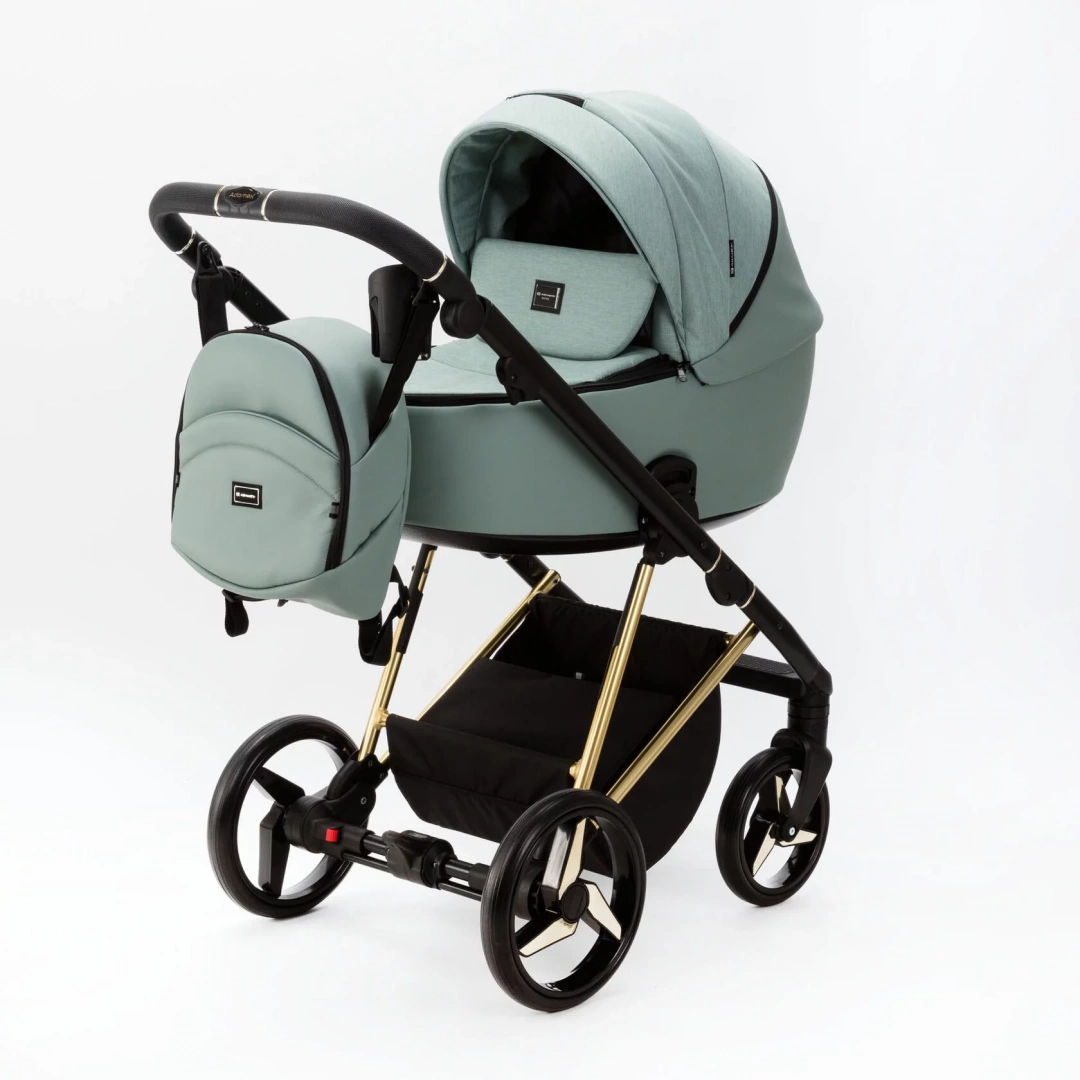 Детская коляска  Adamex Blanc Special Edition 2 в 1