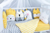 Комплект в кроватку 6 предметов бязь ПАСТИЛА