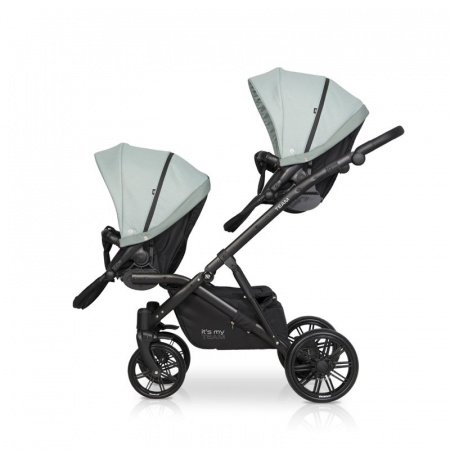Детская коляска для двойни Riko Team 2 в 1