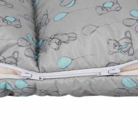 Конверт прогулочный Alis с прорезями для автокресла 90х45