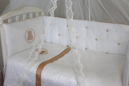 Комплект Lappetti в кроватку 6 предм. "Sweet Teddy"