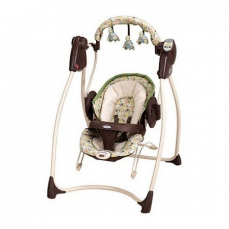 Качели для новорожденного GRACO Duo с адаптером для сети 2 в 1