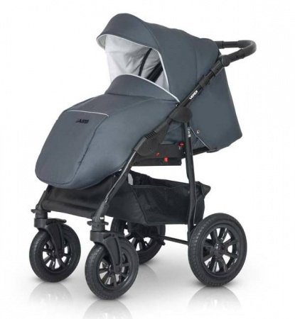 Детская коляска VERDI Laser Black 3 в 1