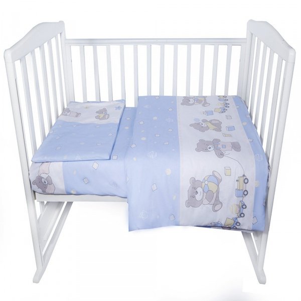 Комплект в кроватку 3 предмета МИШКА