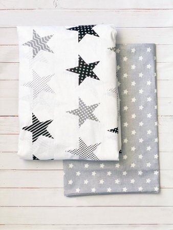 Комплект постельного белья 3 предм. бязь "Звездный"