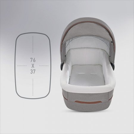 Детская коляска Inglesina Sofia System Duo 2 в 1 на шасси Ergo Bike stone grey