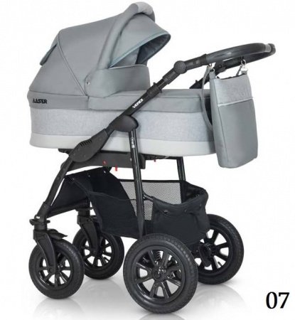 Детская коляска VERDI Laser Black 3 в 1