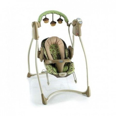 Качели для новорожденного GRACO Duo с адаптером для сети 2 в 1