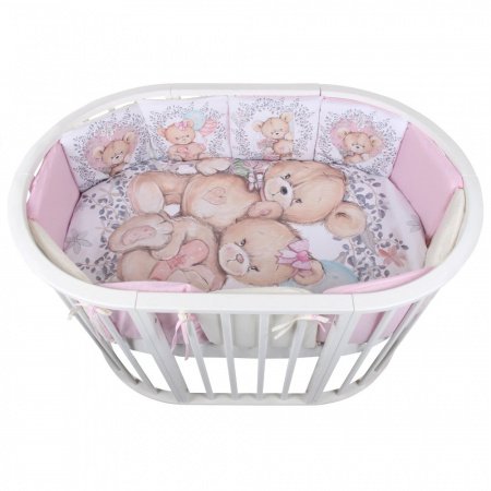 Комплект в кроватку 6 предметов МИР ИГРУШЕК (подушечки)