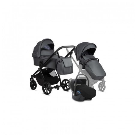 Детская коляска  Tutis Mio Eco-Leather 3 в 1