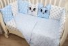 Комплект в кроватку 6 предметов бязь КОТЯТА