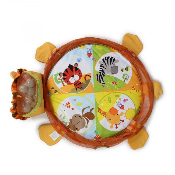 Развивающий коврик БОНИФАЦИЙ 3в1 с шариками