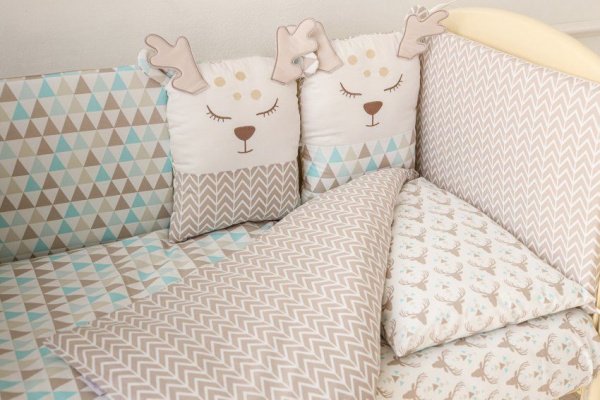 Комплект Lappetti в кроватку 6 предм. "Скандинавия"