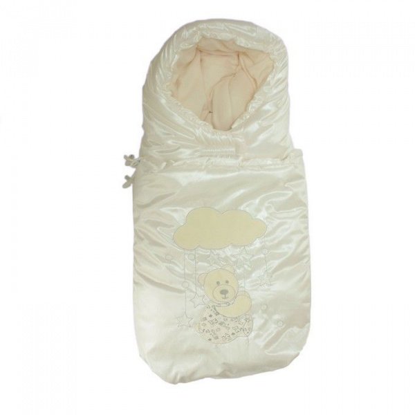 Конверт МИШКА НА КАРУСЕЛИ на меху