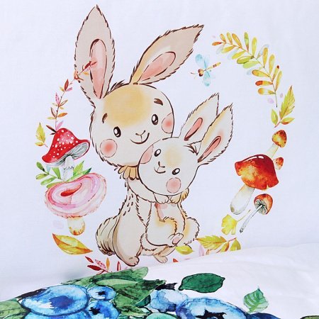 Комплект в кроватку 6 предметов ДЕТСКАЯ ИСТОРИЯ подушки