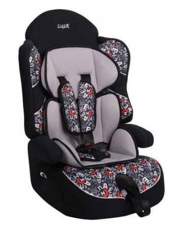 Детское автокресло Siger Art Драйв Алфавит