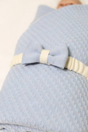 Плед трикотажный с поясом Lappetti